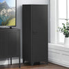 Metal Storage Cabinet Hallway Cabinet Sideboard with 2 Adjustable Shelf Cupboard