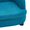 Kids Sofa Chair Fabric Padded Children Toddlers Armchair Playroom Bedroom Seat