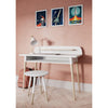Poppy Kids Study Desk With Hutch Childrens Study Table - Matt White & Oak
