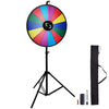 VEVOR 24" Tabletop Color Prize Wheel 14 Slots Dry Erase Show Fortune Spinning