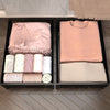2X Underbed Storage Box on Wheels Lid Under Bed Sofa Portable Dustproof Organize