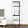6 Tier Shelf Shelving Units Multipurpose Metal Storage Rack Wire Organisation