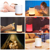 Touch Sensor Night Light LED Bedside Desk Table Lamp Dimmable USB Vbenetfhxbnlif
