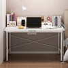 White Study Desk Home Computer Desk Table Home Office Laptop Table Furniture UK