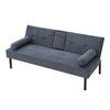 Panana Fabric Sofa Bed Sofabed with Drink Holders Recliner Free Bolster Cushions