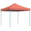 qohoio Foldable Party Tent - Terracotta 292x292x315 , Space/Room For R1S8