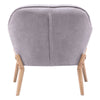 Soft Fabric Tub Chair Armchair Cushioned Seat Dining Room Modern Office Dwelling