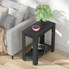 FATIVO Small Wood Side End Table Slim Coffee Table Modern Occasional Furniture