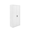 Metal Cupboard Storage Cabinet with 2 Doors for Office Laundry Workshop Garage