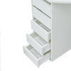 Dressing Table White Corner Desk Makeup Vanity Table Drawers Stool Dresser Room