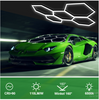 5 Hex Hexagon LED Lighting Car Detail Retail Garage Workshop Home Gym Wall Light
