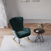 Modern Rocking Chair Slide Scooter Recliner Rocker Armchair Baby Rocking Seat