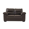 2 /3 Seater Sofa Black or Beige Faux Leather Modern Design Living Room Office