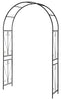Garden Gear 2.2M Metal Swirl Arch Climbing Plant Support Archway Pergola Trellis