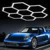 7 Grid Led Hexagon Lights Customize System Honeycomb Light for Garage Home Lamp