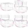 Garden Set 5 Piece, Set for Patio Balcony Terrace, Garden Sofa for G0T4