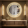 Large Wall Mounted Round Bathroom Mirror Premium Backlit Vanity Mirror 600/800m