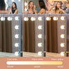 Hollywood Dressing Table Mirror Vanity Lighted Cosmetic 14 LED Dimmable Bulb UK