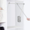 Adjustable Lift Pull Down Hanging Wardrobe Rail/Pole Clothes Hanger Soft Return