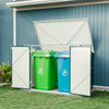 Outdoor Bicycle Steel Shed Bike Tool Storage House Garden Dustbin Shed Lockable