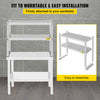 Double Overshelf Stainless Steel Overshelf 2-Tier 12" x 30" for Prep Table