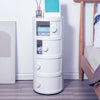 2-5 Tier Round Storage Unit Cabinet Drawers Towel Corner Table Bedroom Sofa
