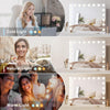 Bluetooth Hollywood Mirror Vanity Make Up Mirror with Lights 18 LED Table Mirror