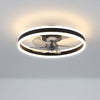 LED Ceiling Fan Light Dimmable LivingRoom Chandelier Lamp With Remote Control