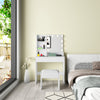Dressing Table with LED Lights Mirror Vanity Set Makeup Storage 2 Drawers White
