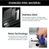 Super Deep Single Bowl Square Stainless Steel Kitchen Sink Undermount Mmgzjjutrf