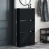Shoe Cabinet, Shoe Storage Shelf for Hallway Living Room, Shoe Rack Holder F5H1