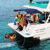 Heavy Duty Boat Bimini Top Canopy 900D Polyester Sunshade Shelter Steel Frame UK