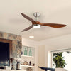 Living Room Ceiling Fan LED lighting Fan Reversible Motor Blades Remote Control