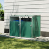 Garden Metal Bin Shed Double Wheelie Bin Storage Cover Rubbish Dustbin 2 Shed UK