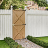 Wooden Garden Gate Pedestrian Privacy Fence Gate Porch Decorative Fence Panel