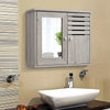 Grey Bathroom Under Sink Cabinet Basin Storage Cupboard Vanity Unit Furniture