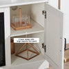 Modern Fireplace Insert TV Stand Cabinet Unit Electric Fire Logs Heater Flame UK