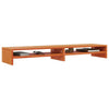 Stand Wax Brown 100x24x13 Solid Wood Pine E3J9