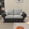 Panana Sofa Suite Set 3 2 or Corner Chaise in Dark Grey Or Light Grey