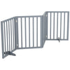 Wooden Pet Dog Folding Gate Fence Safety Barrier Divider Freestanding Doorway UK