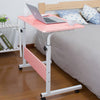 Over Bed Desk Hospital Medical Table On Wheels PC Laptop Mobility Aid Table