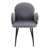 1/2 Pcs Armchairs Dining Chairs with Arms Paded Seat Chairs Kitchen Home Office