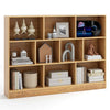 3-Tier Freestanding Storage Organizer 10-Cube Bookshelf with 2 Anti-Tipping Kits