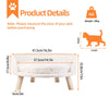 Ultra Soft Pet Bed Stool Cat Kitten Hideaway Cat House Sleeping Rest Seat Indoor