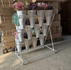Flower Stand Shelf Display Stand Flower Shop Flower 3 Layers With 12 Buckets UK
