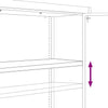 File Cabinet White 90x40x110 Steel P1G8