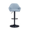 Set of 2 Barstool Kitchen Breakfast Swivel Pub Counter Gas Lift PU Leather Chair