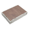 Outdoor Camping Storage Box Picnic Organizer Folding Wood Lid Car Food Container
