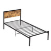 Simple Budget metal bed Single bed Frame w/Mattresses Option Bedroom Furniture