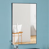 Metal Framed Wall Mirror Vanity Accent for Bathroom Entryway Hall Living Bedroom